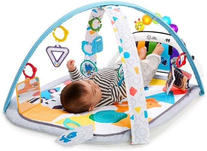 BABY EINSTEIN MATA EDUKACYJNA 4W1 PIANINKO MUZYKA - obrazek 2