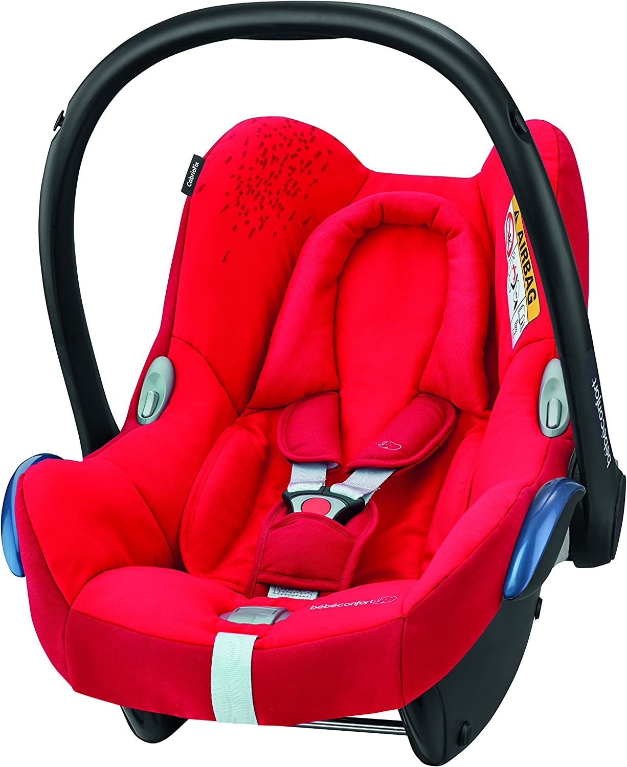 FOTELIK SAMOCHODOWY BEBE CONFORT 0-13 KG ISOFIX CZERWONY