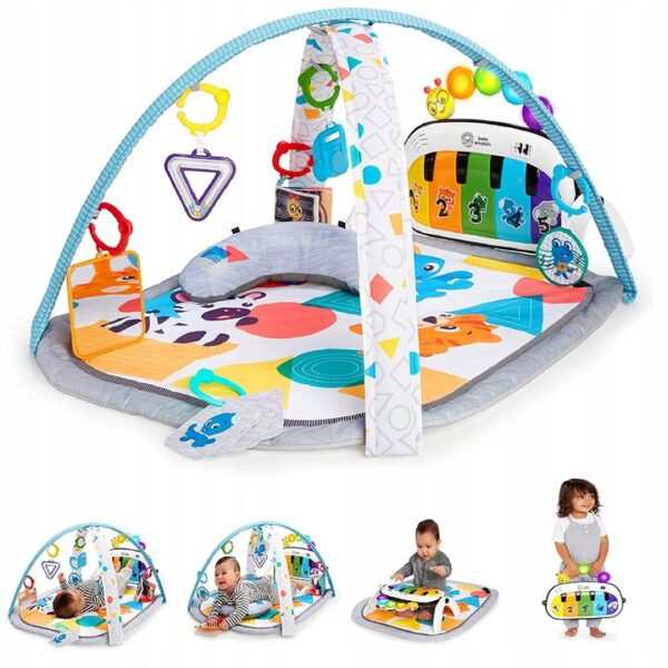 BABY EINSTEIN MATA EDUKACYJNA 4W1 PIANINKO MUZYKA