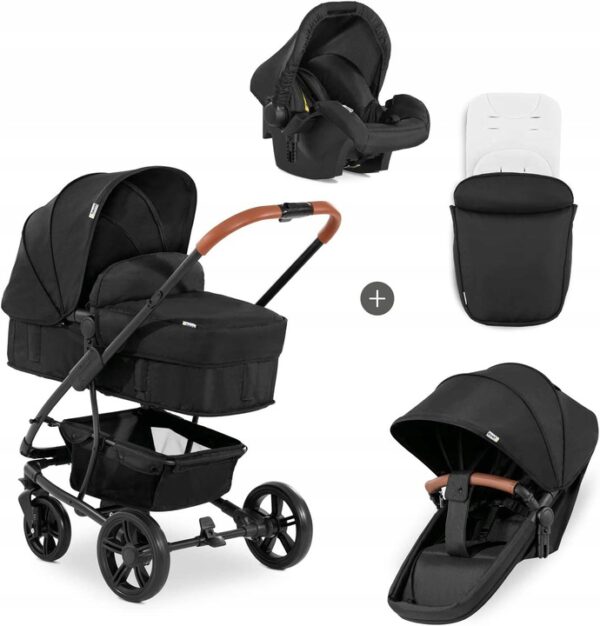 Wózek 3w1 Hauck Pacific 4 Shop N Drive Set